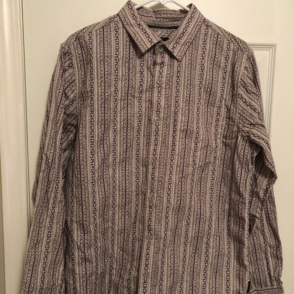 Prana Long Sleeve Button Down Medium